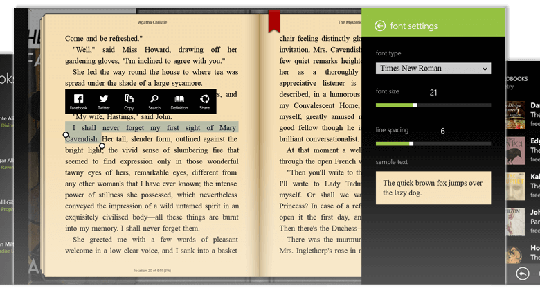 read mobi books on pc