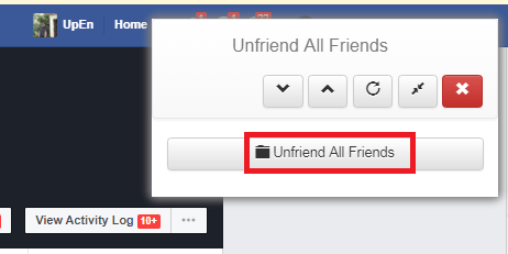 unfriend all friends on facebook 2