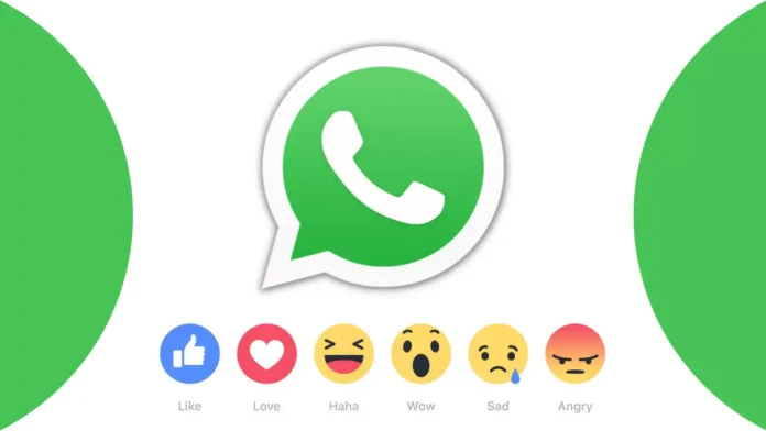 whatsapp reaction feature not working