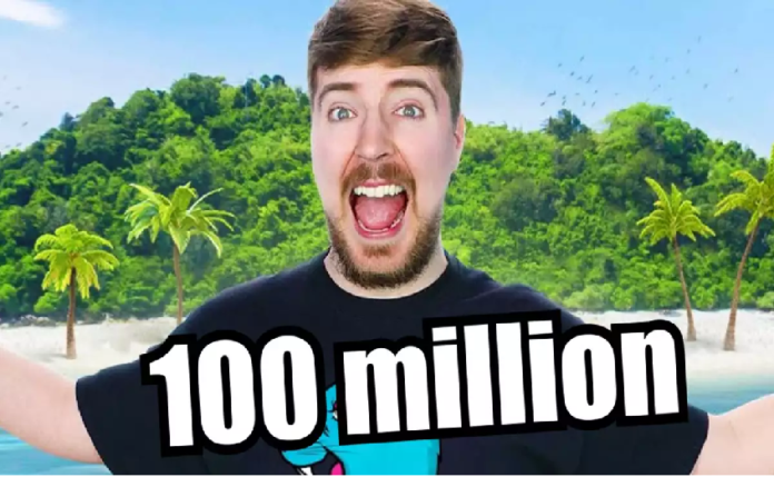 Mr Beast Hits the Milestone of 100 Million Subscribers on YouTube