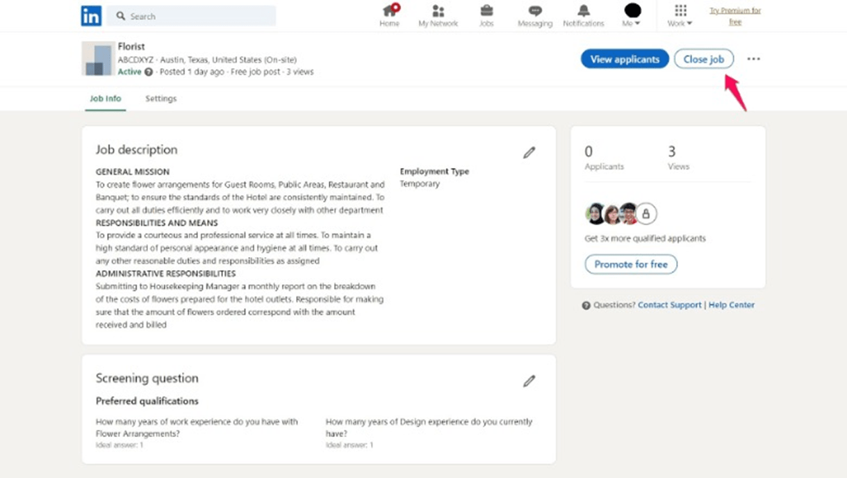 Learn How to Remove Job Posting from LinkedIn