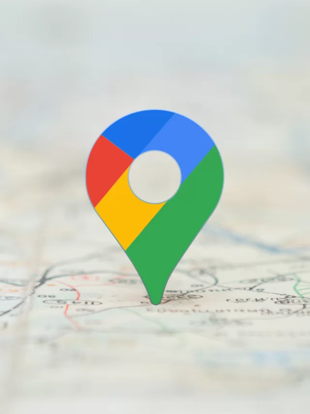 Google-Maps-icon-on-map