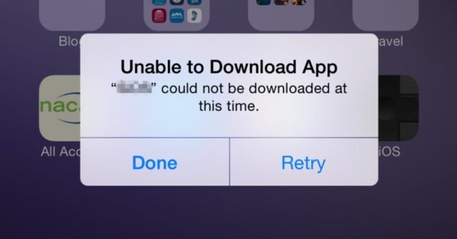 fix app store not downloading apps 1