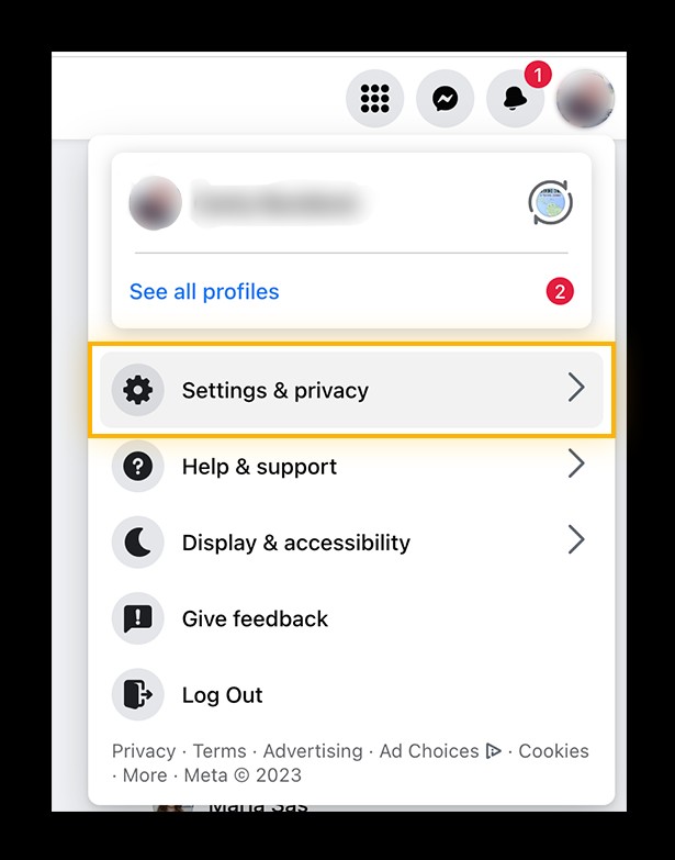 how to hide facebook profile from someone without blocking 2