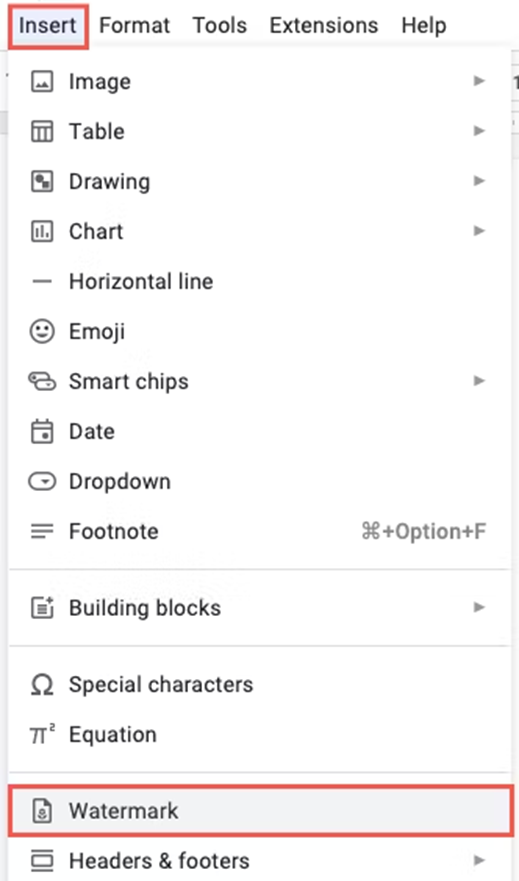 how to add a background in google docs
