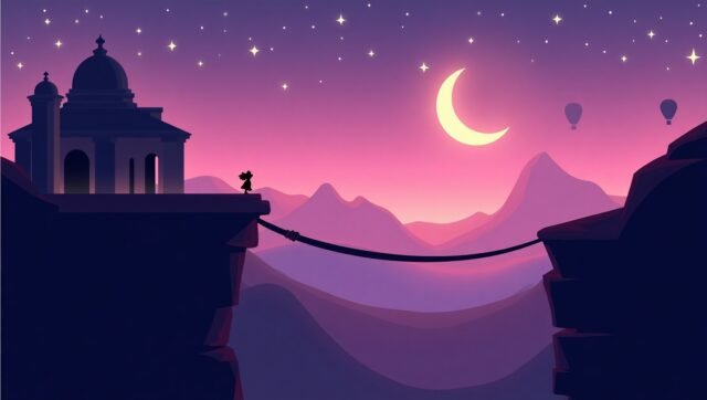 Alto’s Odyssey desert scene – best offline adventure game